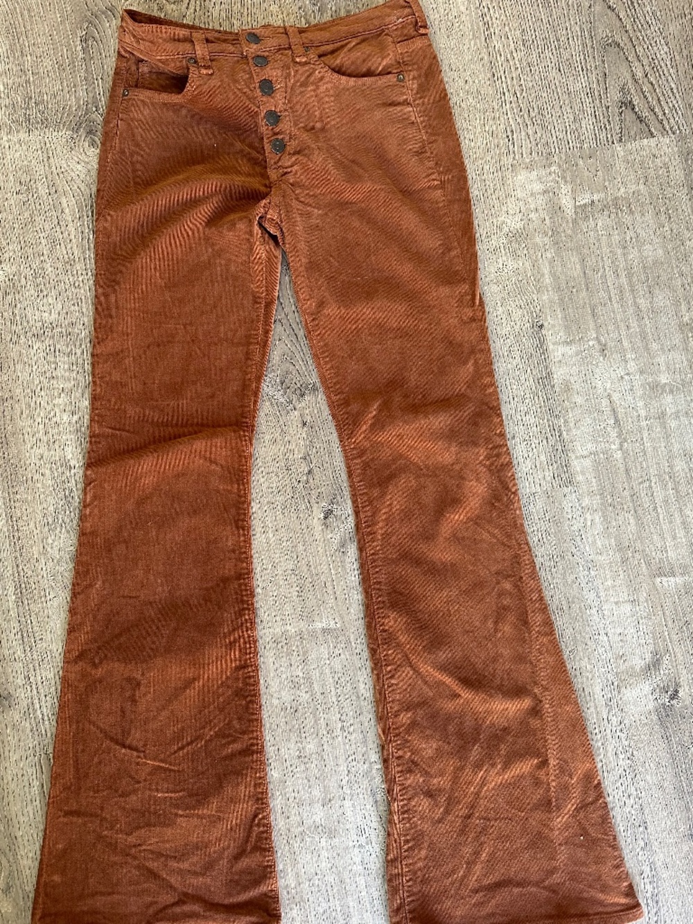 Veronica Beard Beverly skinny flare cords denim